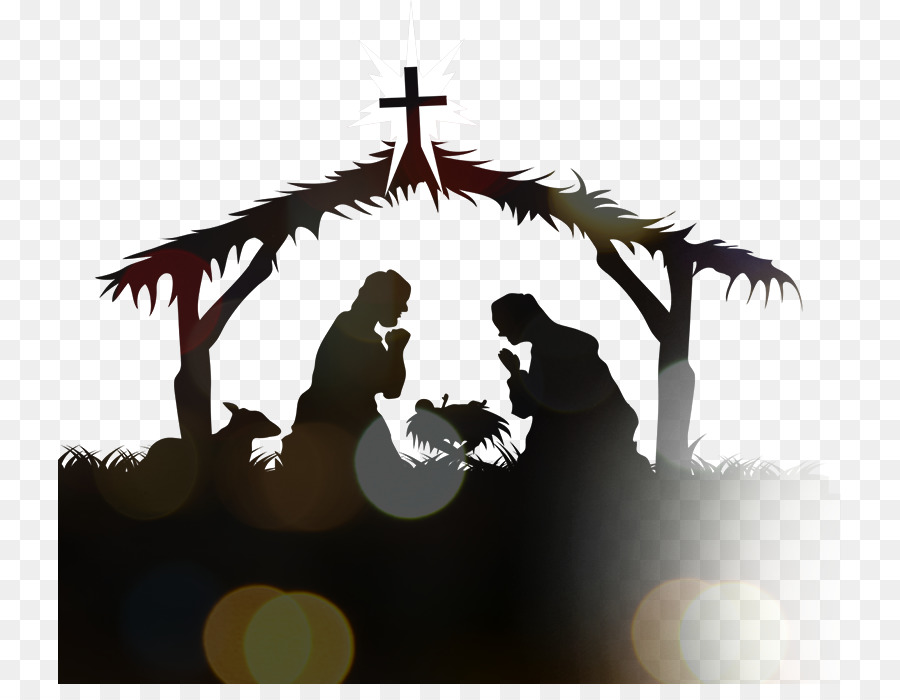 Bethlehem Nativity scene Nativity of Jesus Silhouette - Silhouette png download - 783*684 - Free Transparent Bethlehem png Download.