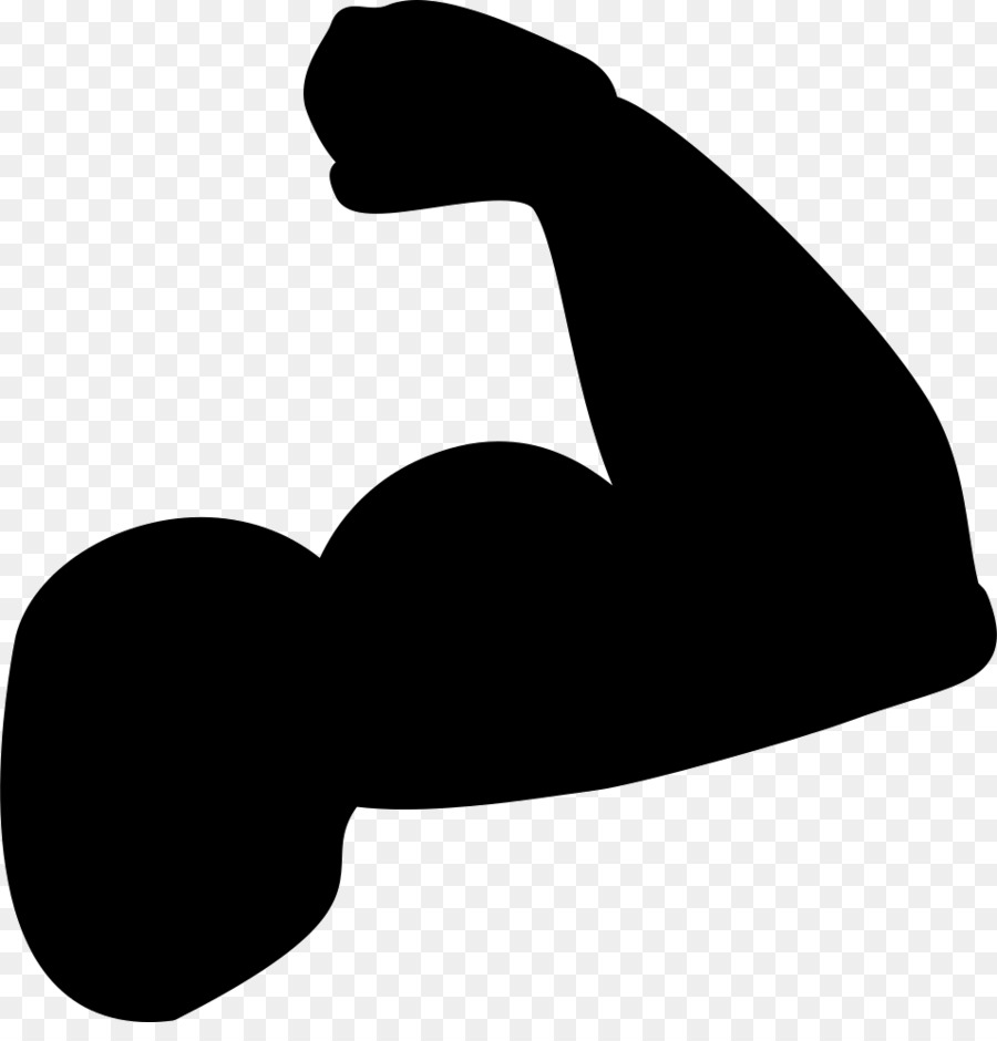 Biceps Muscle Arm Silhouette - arm png download - 956*980 - Free Transparent Biceps png Download.