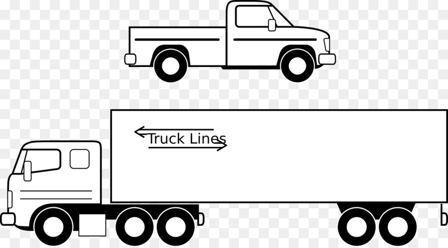 Pickup truck Peterbilt Semi-trailer truck Clip art - pickup truck png download - 1280*708 - Free Transparent Pickup Truck png Download.