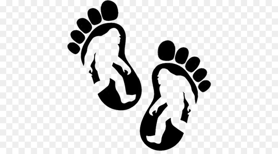 Bigfoot Clip art Scalable Vector Graphics Footprint - bigfoot footprint png download - 500*500 - Free Transparent Bigfoot png Download.