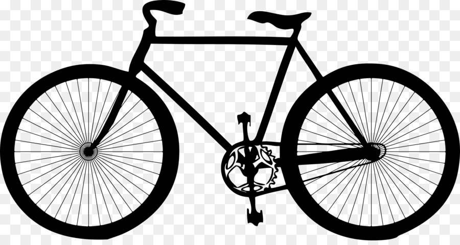 Bicycle Cycling Clip art - bicycle silhouette png download - 1920*1005 - Free Transparent Bicycle png Download.