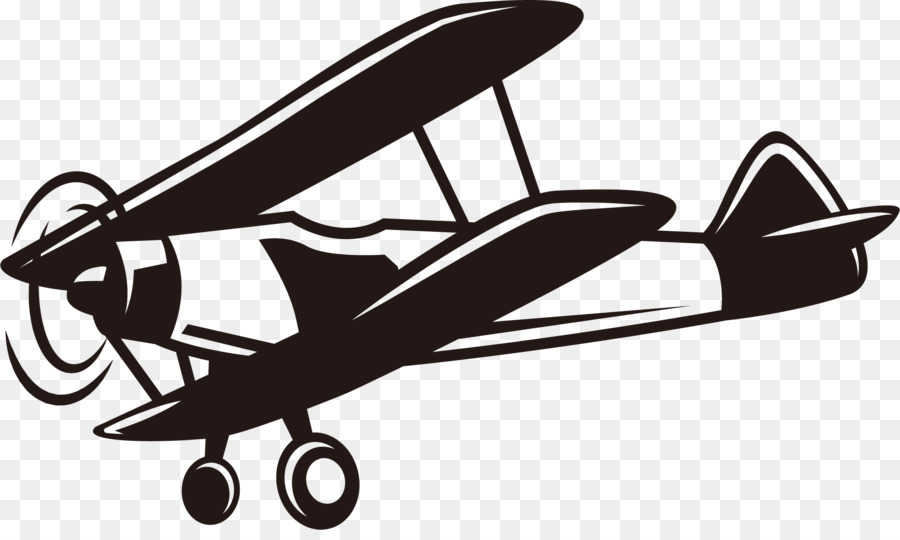Airplane Aviation Propeller - Vintage Retro biplane png download - 2058*1212 - Free Transparent Airplane png Download.