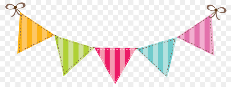 Banner Bunting Birthday Clip art - Birthday png download - 1024*384 - Free Transparent Banner png Download.