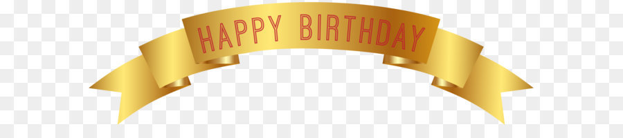 Birthday Clip art - Happy Birthday Gold Banner PNG Clip Art png download - 8000*2268 - Free Transparent Birthday png Download.