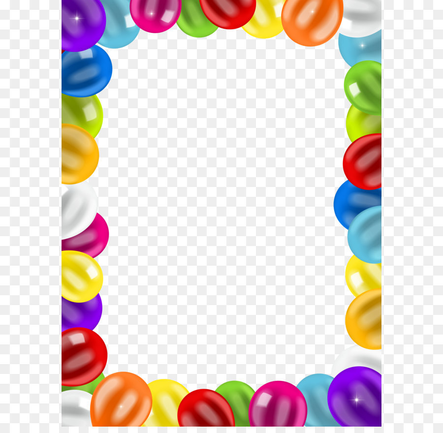 Balloon Birthday Clip art - Balloons Border Frame PNG Clip Art Image png download - 6000*8000 - Free Transparent Balloon png Download.