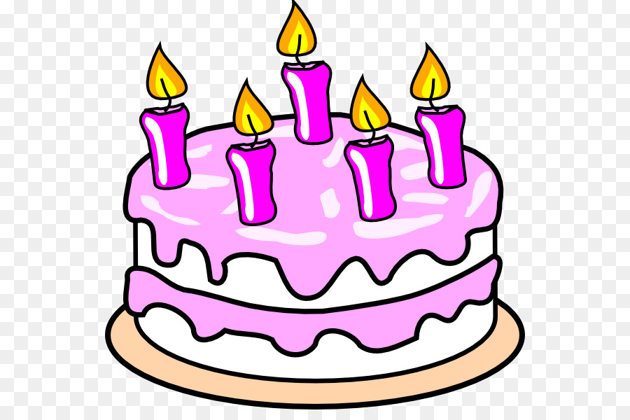 Birthday cake Tart Cupcake Cream Clip art - June 5th Cliparts png download - 600*585 - Free Transparent Birthday Cake png Download.