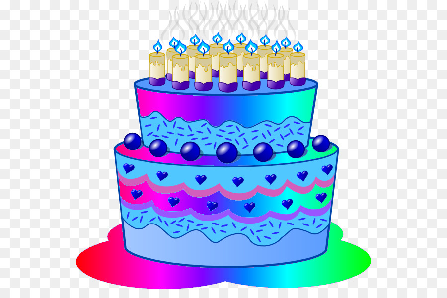 Birthday cake Cupcake Muffin Clip art - Picture Of Birthday Cakes png download - 594*582 - Free Transparent Birthday Cake png Download.