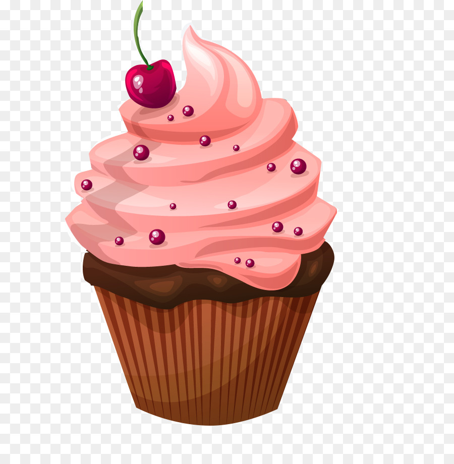 Cupcake Muffin Birthday cake Chocolate cake Frosting & Icing - cartoon cake png download - 763*912 - Free Transparent Cupcake png Download.