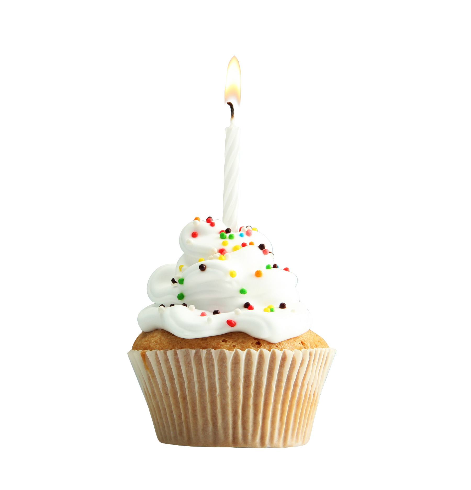 cupcake with candle png
