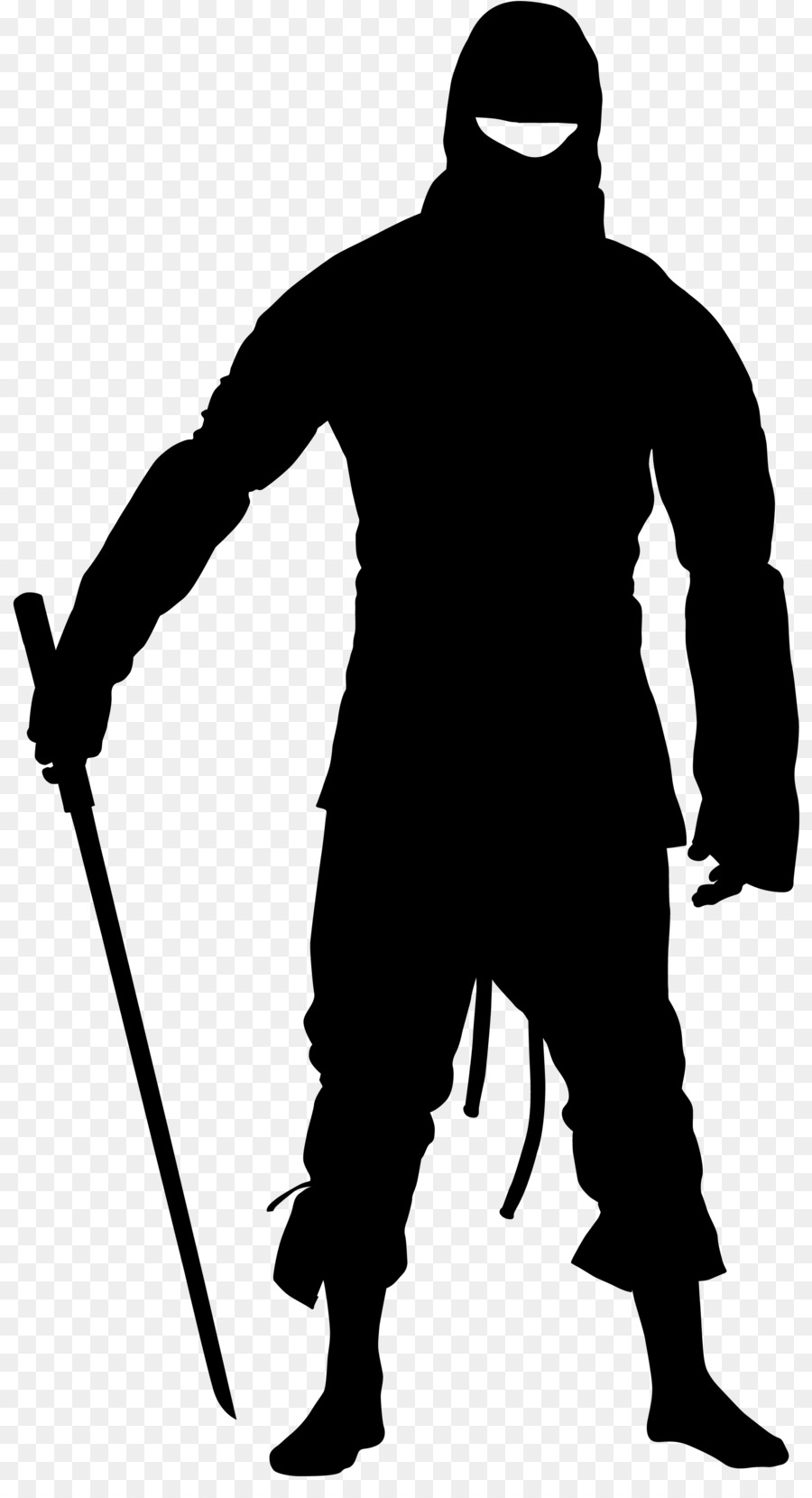 Silhouette Ninja Clip art - martial illustration png download - 2098*3840 - Free Transparent Silhouette png Download.