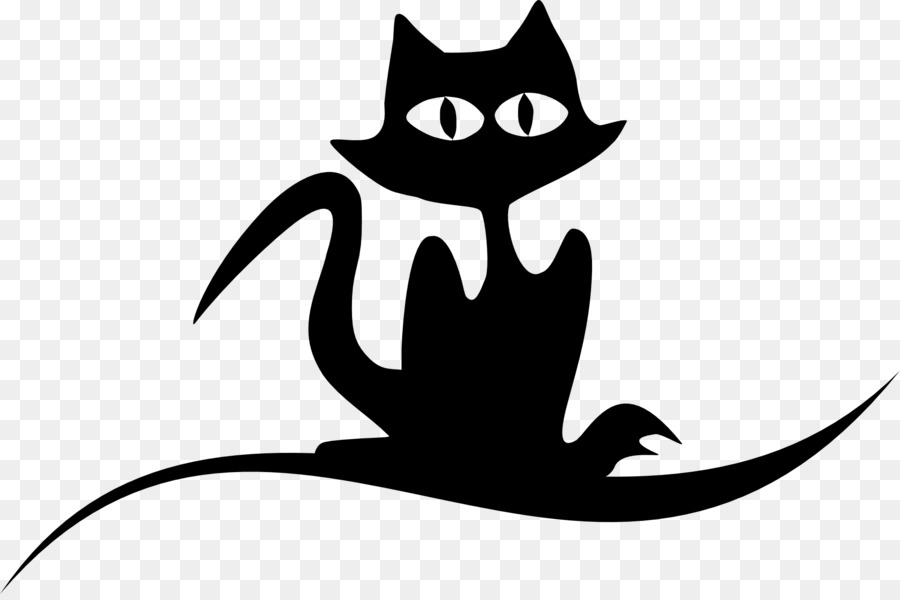Cat Silhouette Drawing Clip art - Cat png download - 1920*1267 - Free Transparent Cat png Download.
