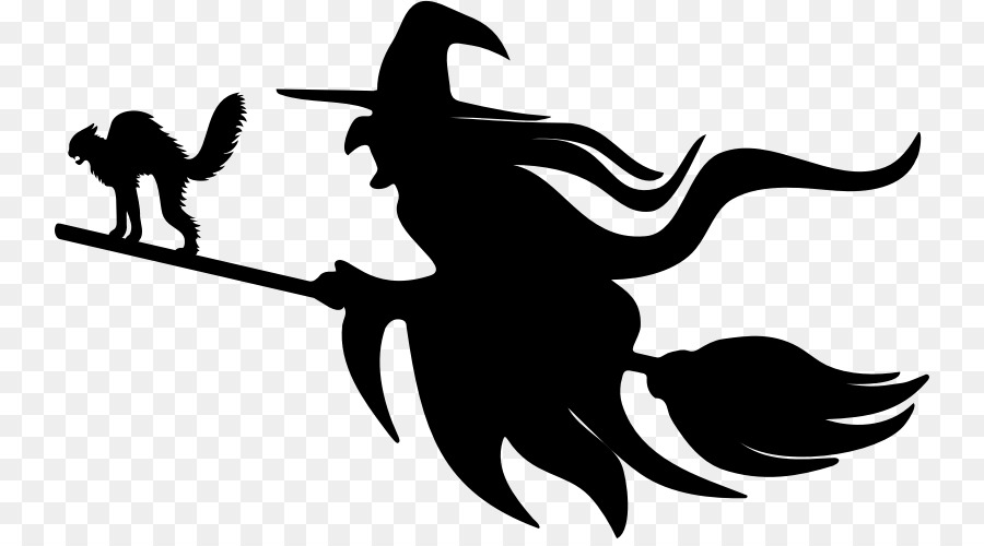 Cat Silhouette Witchcraft Clip art - Cat png download - 800*494 - Free Transparent Cat png Download.