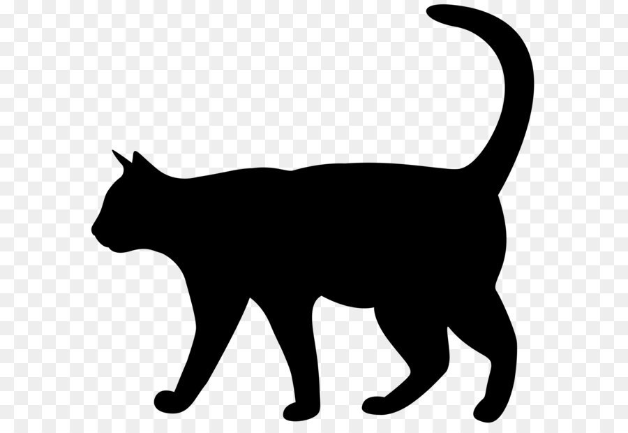 Cat Silhouette Kitten Clip art - Cat Silhouette PNG Transparent Clip Art Image png download - 8000*7522 - Free Transparent Cat png Download.