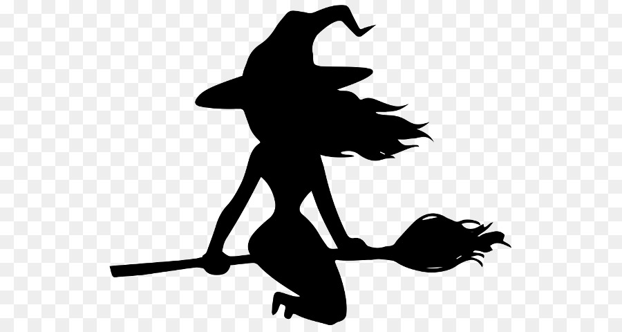 Clip art Portable Network Graphics Witchcraft Silhouette Illustration - black witch cartoon png silhouette png download - 592*480 - Free Transparent Witchcraft png Download.