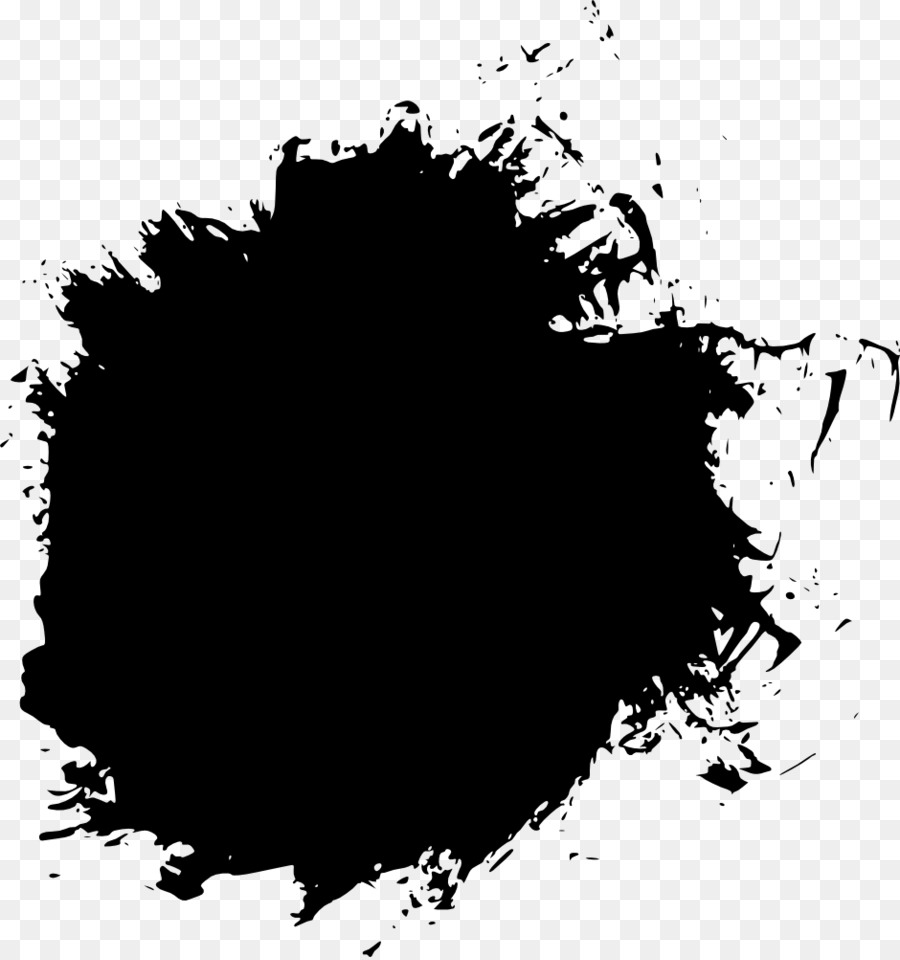 Black and white Drawing Silhouette Photography - dot png download - 940*1000 - Free Transparent Black And White png Download.