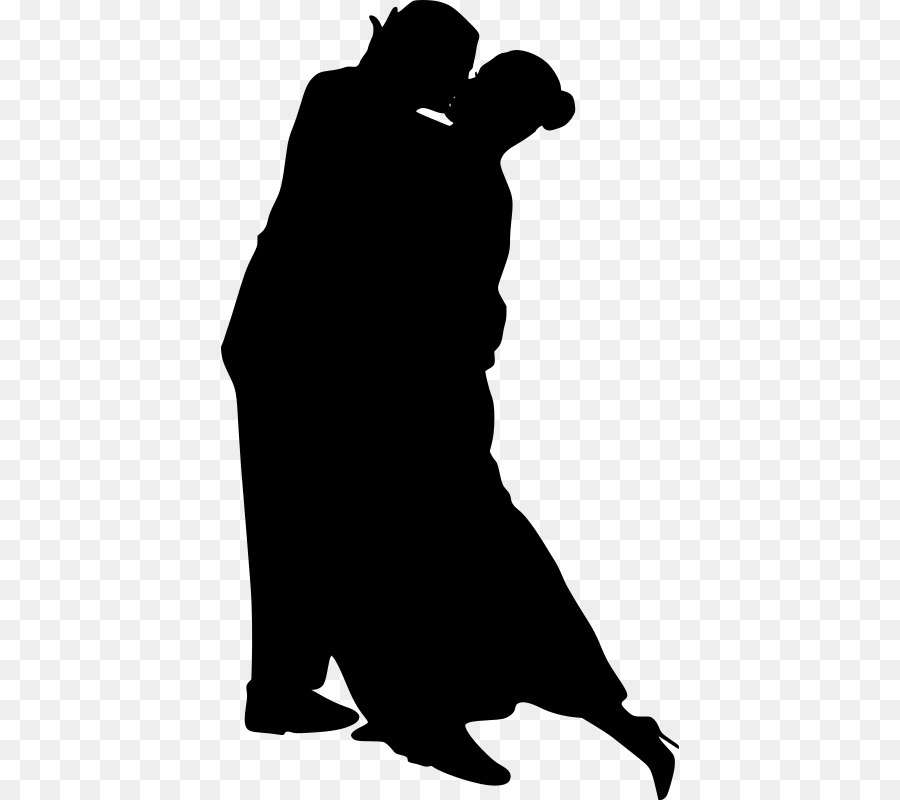 Silhouette Photography Clip art - Couple dance png download - 458*800 - Free Transparent Silhouette png Download.