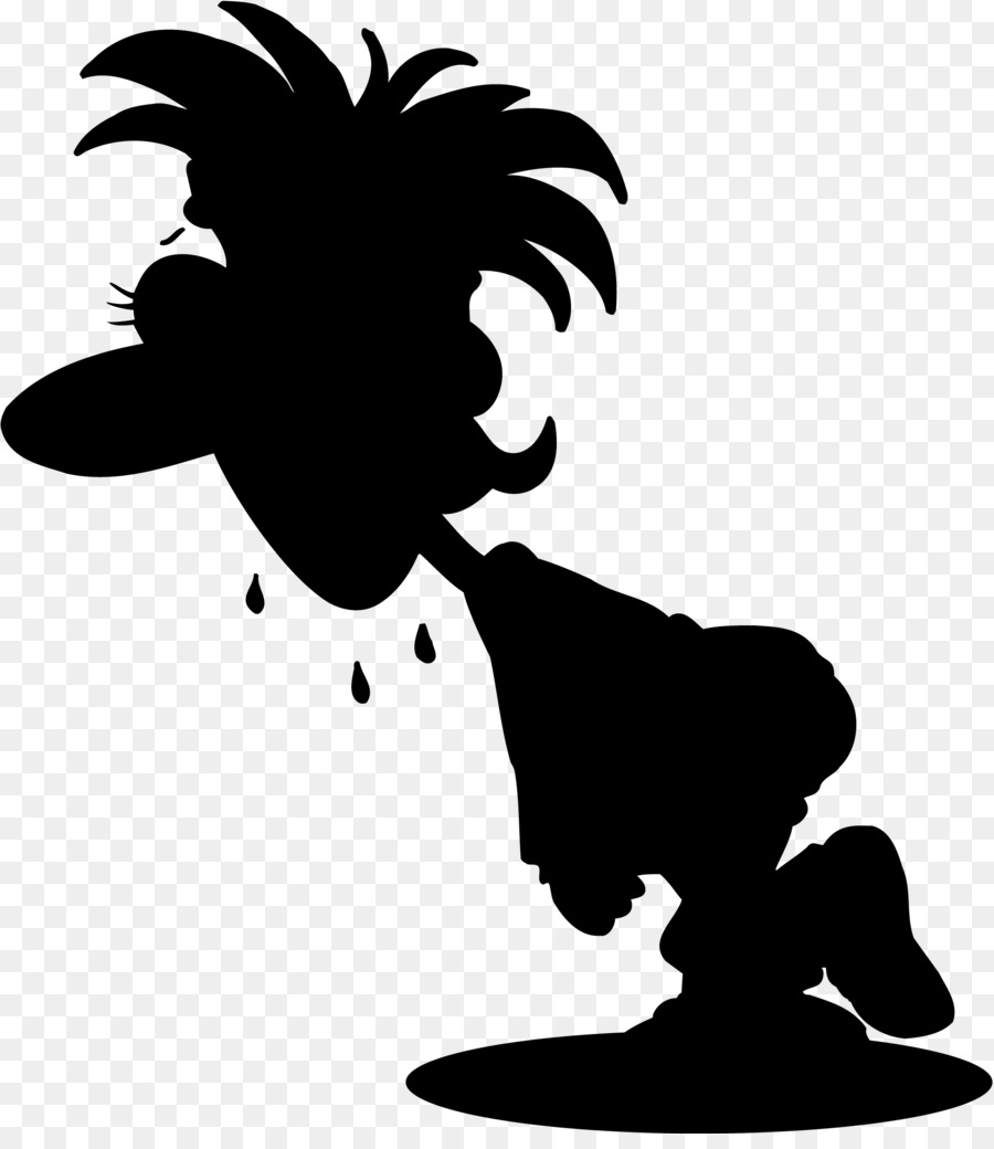 Drawing Black and white Silhouette Cartoon Image -  png download - 2000*2280 - Free Transparent Drawing png Download.
