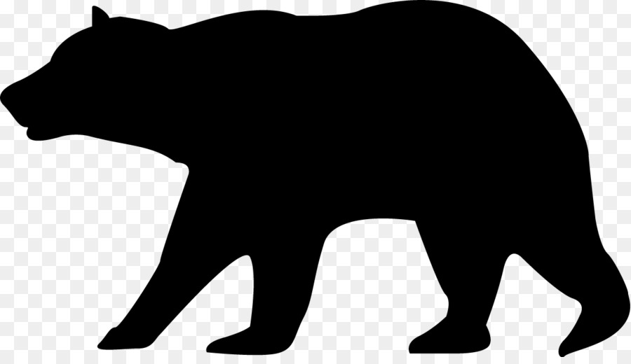black bear template