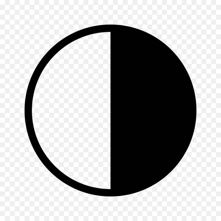 Semicircle Black and white Clip art - circle png download - 1200*1200 - Free Transparent Semicircle png Download.