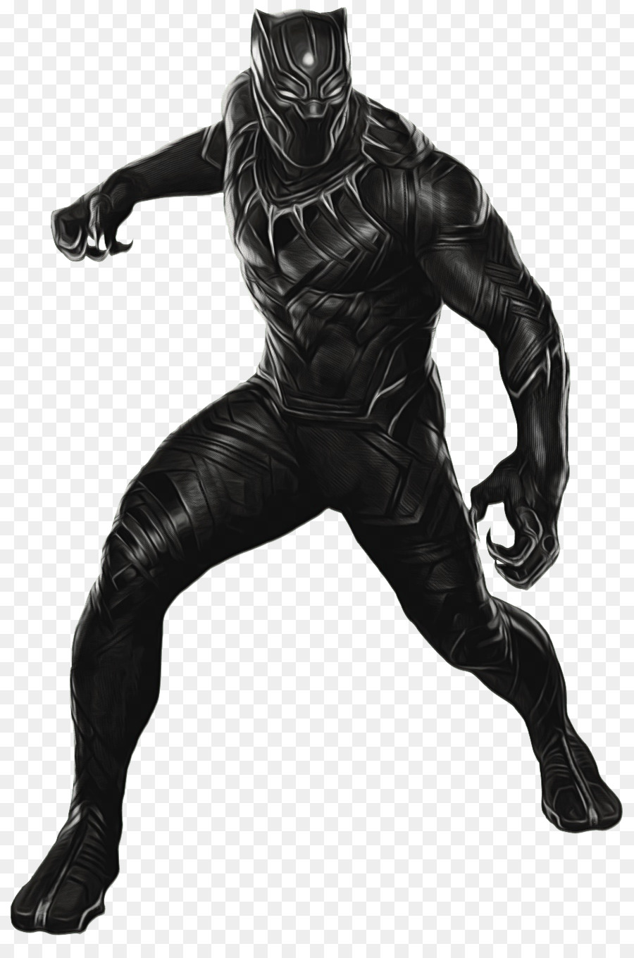 Black Panther Wanda Maximoff Clint Barton Erik Killmonger Shuri -  png download - 944*1414 - Free Transparent Black Panther png Download.