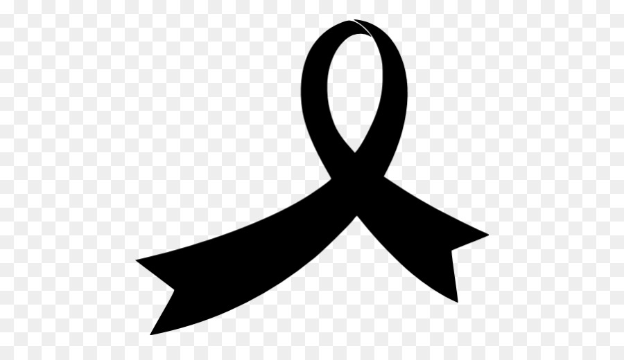 Black ribbon Awareness ribbon Clip art - ribbon png download - 512*512 - Free Transparent Black Ribbon png Download.