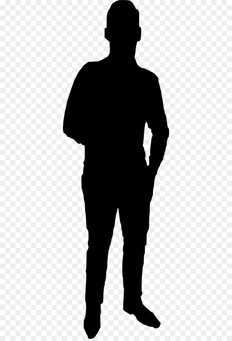 Portable Network Graphics Clip art Silhouette Image Person - person silhouette png sclance png download - 412*1312 - Free Transparent Silhouette png Download.