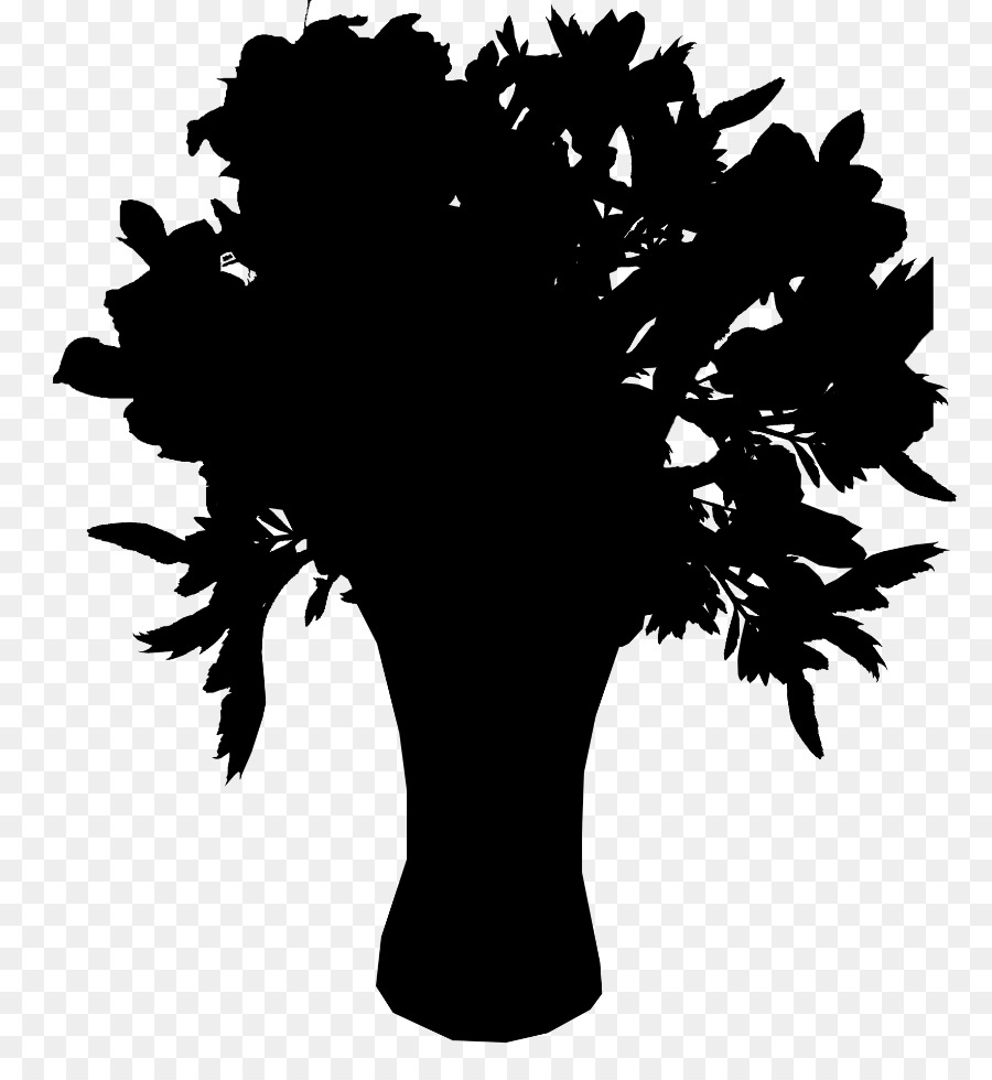Black Silhouette Font Flowering plant -  png download - 837*978 - Free Transparent Black png Download.
