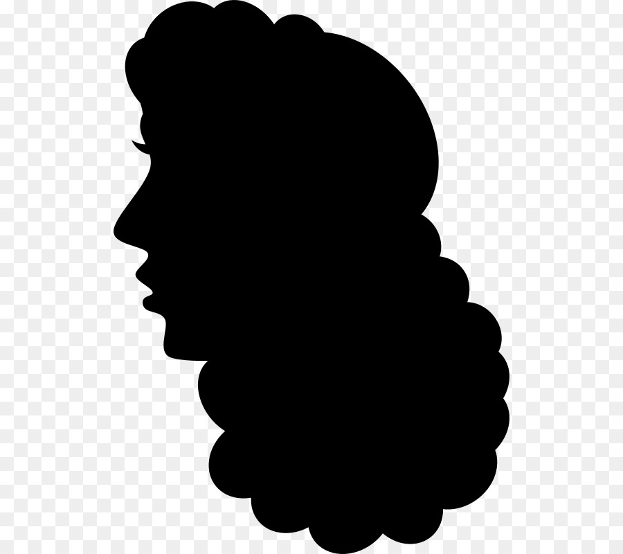 Silhouette Black and white Female Clip art - black woman png download - 572*800 - Free Transparent Silhouette png Download.