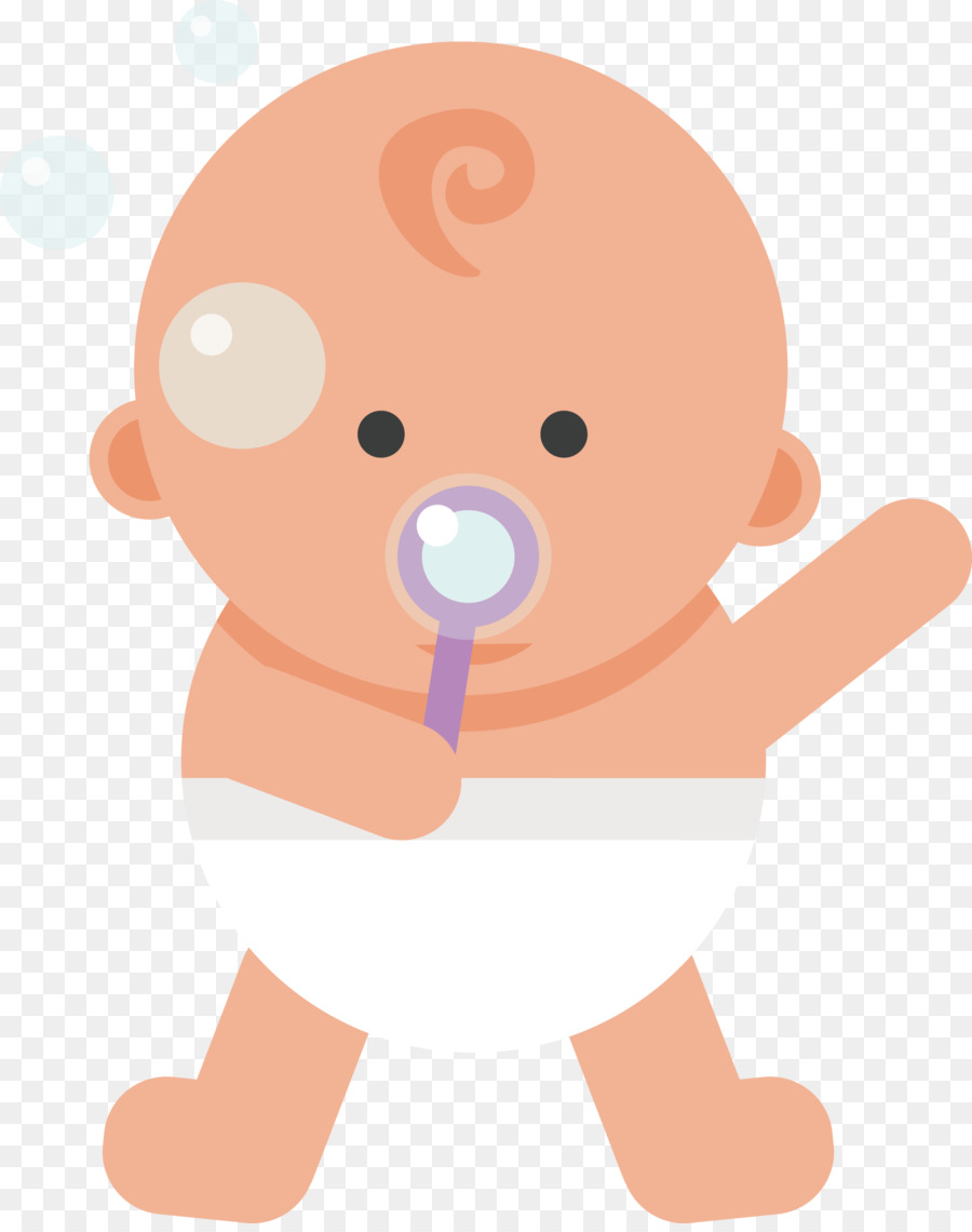 Drawing Clip art - Baby blowing bubbles vector material png download - 1859*2339 - Free Transparent  png Download.