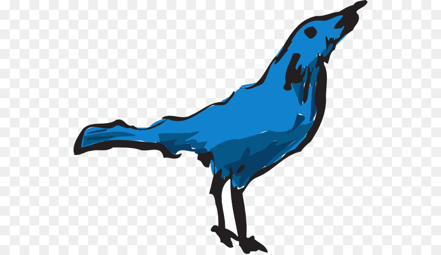 Bird Blue Clip art - blue bird png download - 600*518 - Free Transparent Bird png Download.