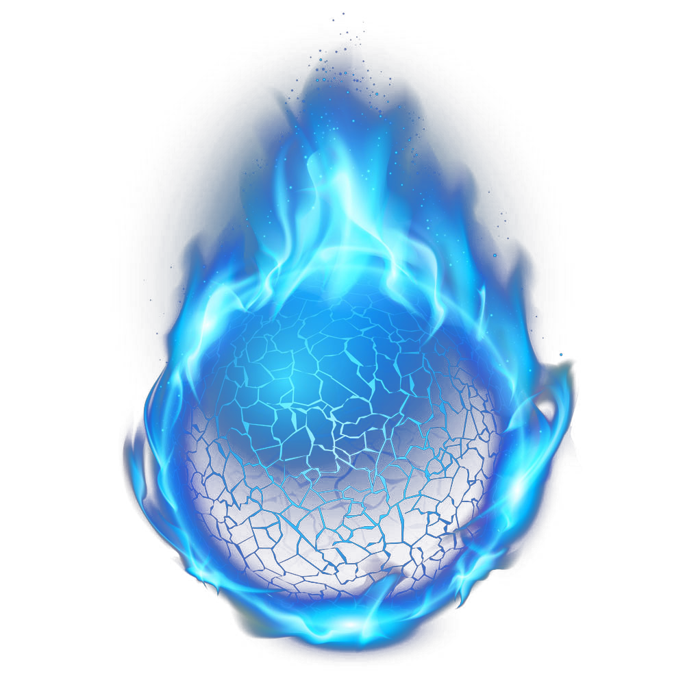 Light Flame Fire Blue Flame Balls Png Download 10001000 Free