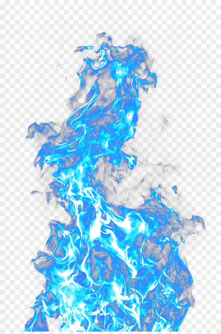 Flame Light - Beautiful blue flame png download - 2848*4272 - Free Transparent  Light png Download.