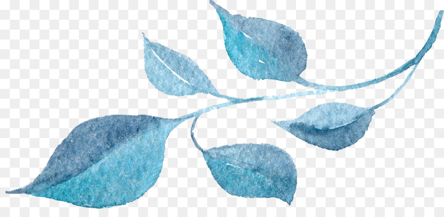 Watercolor painting Flower Blue - Transparent background floral botanical watercolor flowers png download - 2204*1053 - Free Transparent Watercolor Painting png Download.
