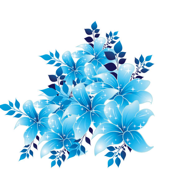 Flower Sky Blue Clip art - Blue flowers png download - 567*567 - Free  Transparent Blue png Download. - Clip Art Library