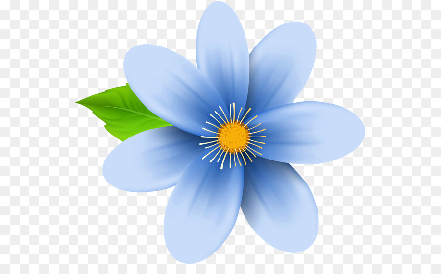 Flower Blue Desktop Wallpaper Clip art - blue flower png download - 600*544 - Free Transparent Flower png Download.