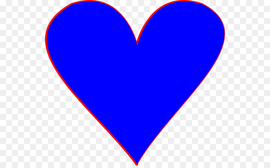 Heart Navy blue Clip art - Blue Hearts Cliparts png download - 600*552 - Free Transparent  png Download.