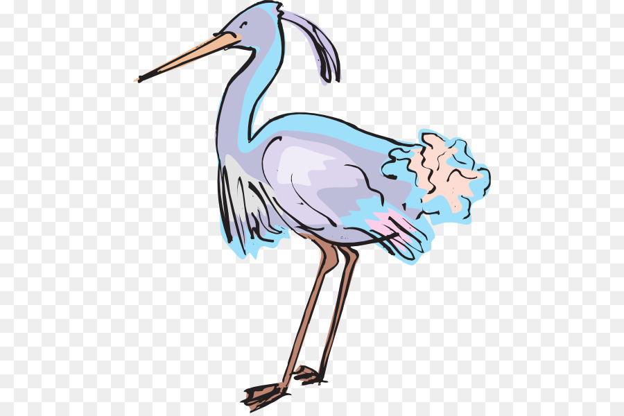 Great blue heron Clip art - white crane png download - 516*596 - Free Transparent Heron png Download.