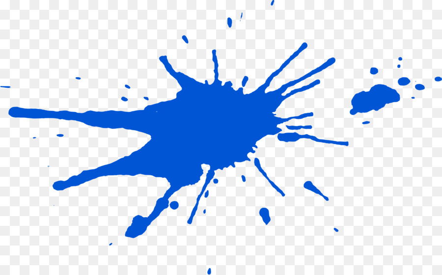 Blue Paint Ink - paint png download - 3370*2092 - Free Transparent Blue png Download.