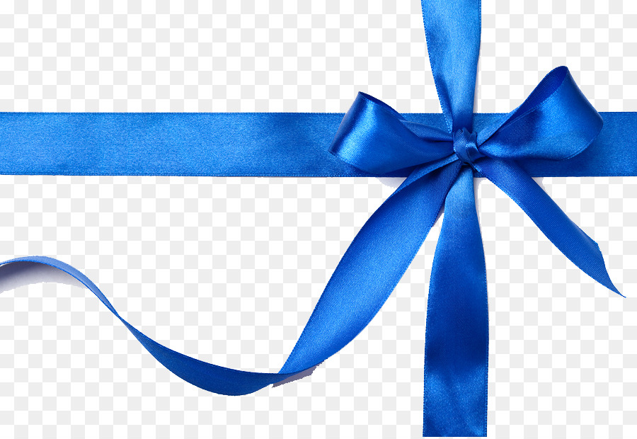 Blue ribbon Gift - Gift Ribbon PNG File png download - 900*617 - Free Transparent Ribbon png Download.