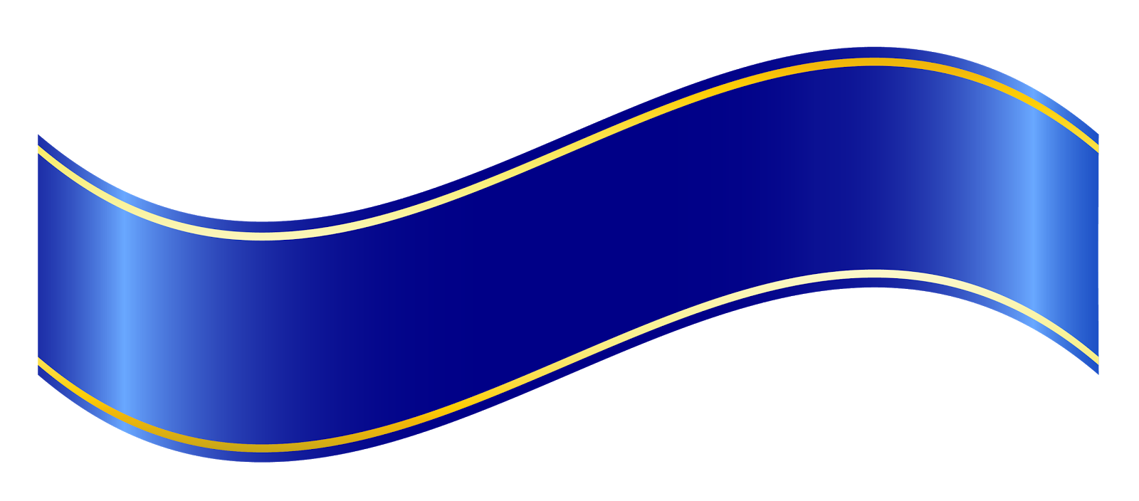 Blue ribbon Banner Clip art - web banner png download - 1600*704 - Free ...