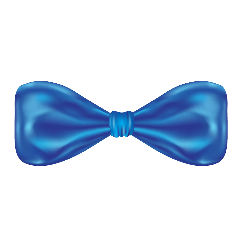 Bow tie Blue Ribbon - Blue silky ribbon texture bow png download - 1000 ...