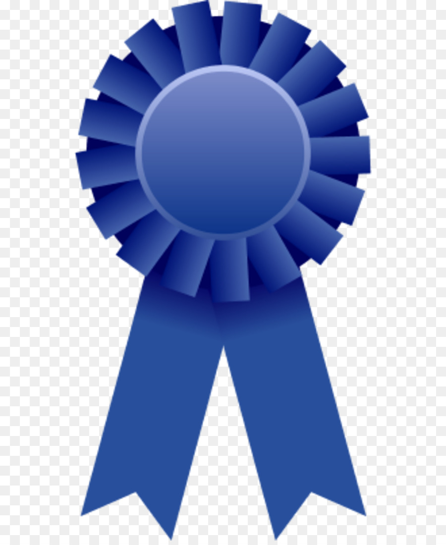 Ribbon Award Prize Clip art - Blue Ribbon Clipart png download - 600*1091 - Free Transparent Ribbon png Download.