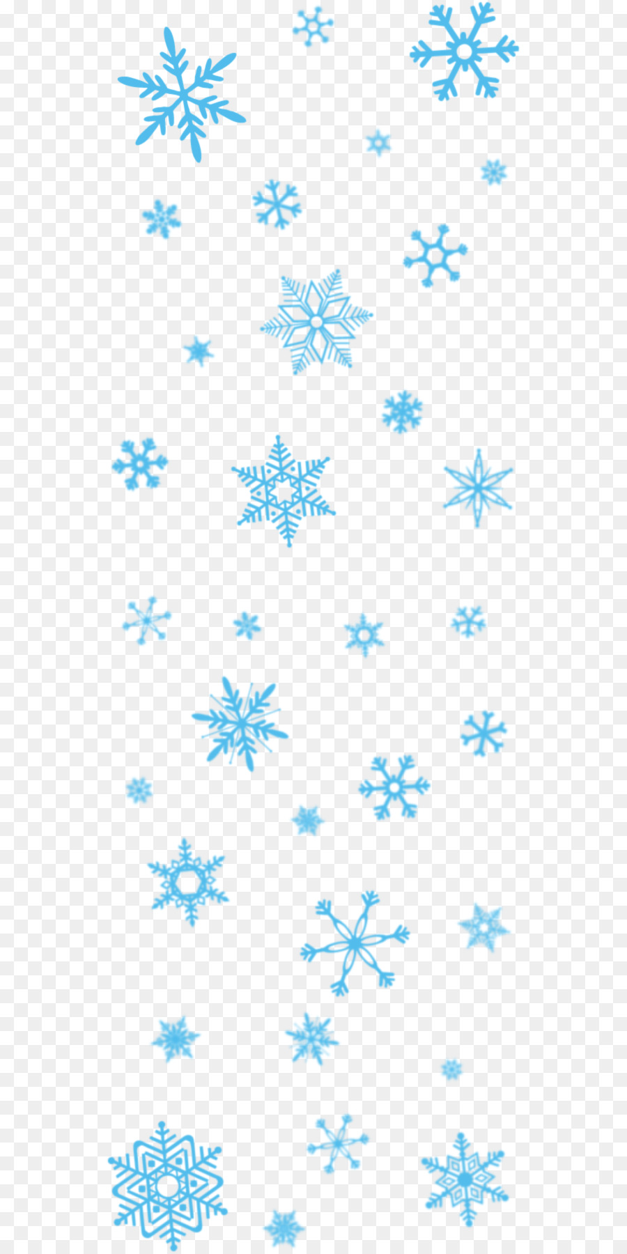 Snowflake Clip art - Frozen Snowflake PNG Picture png download - 600*1800 - Free Transparent Snowflake png Download.