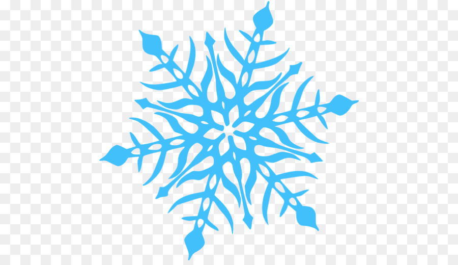 Snowflake Blue Transparency and translucency Clip art - Blue Snowflake png download - 512*512 - Free Transparent Snowflake png Download.