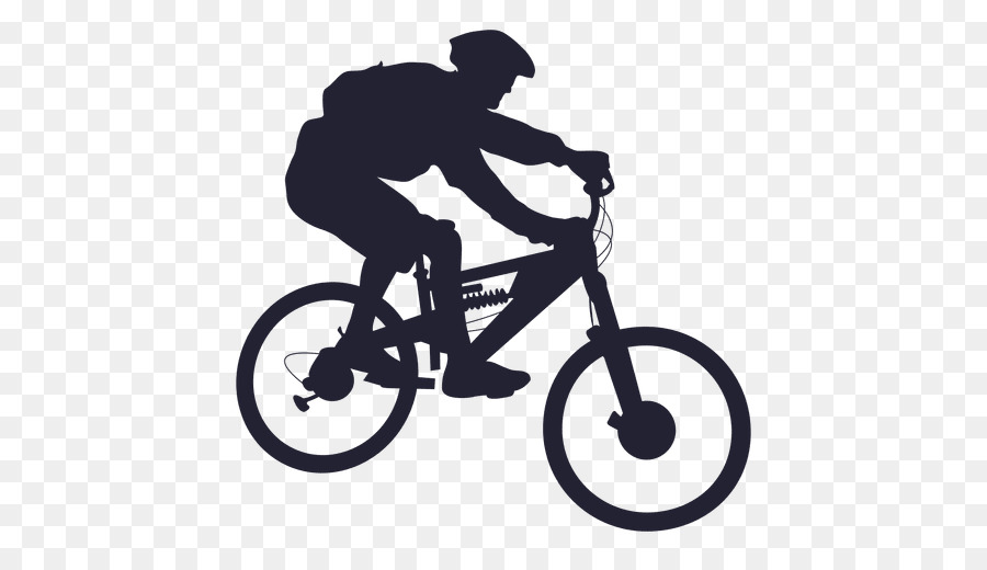 Mountain bike Bicycle Cycling Silhouette - bmx png download - 512*512 - Free Transparent Mountain Bike png Download.