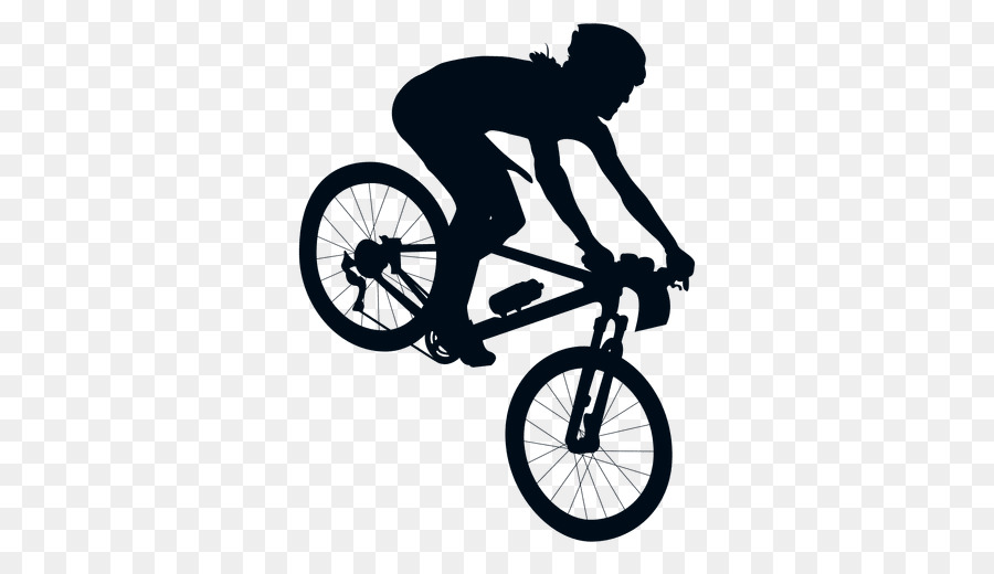 Mountain bike Bicycle Cycling Silhouette BMX - bmx png download - 512*512 - Free Transparent Mountain Bike png Download.