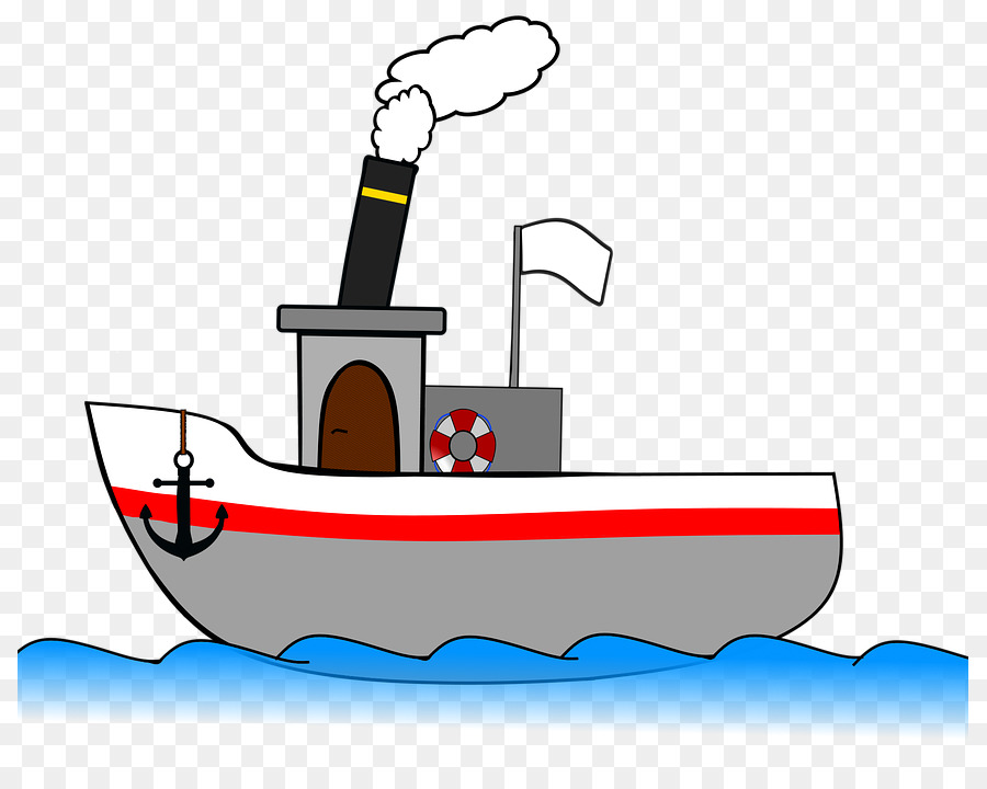 Clip art Steamboat Steamship - boat png download - 867*720 - Free Transparent Boat png Download.