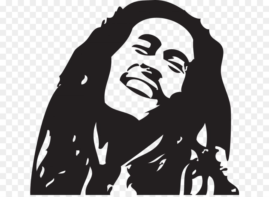 Bob Marley Stencil Reggae - Bob Marley png download - 700*655 - Free Transparent Bob Marley png Download.