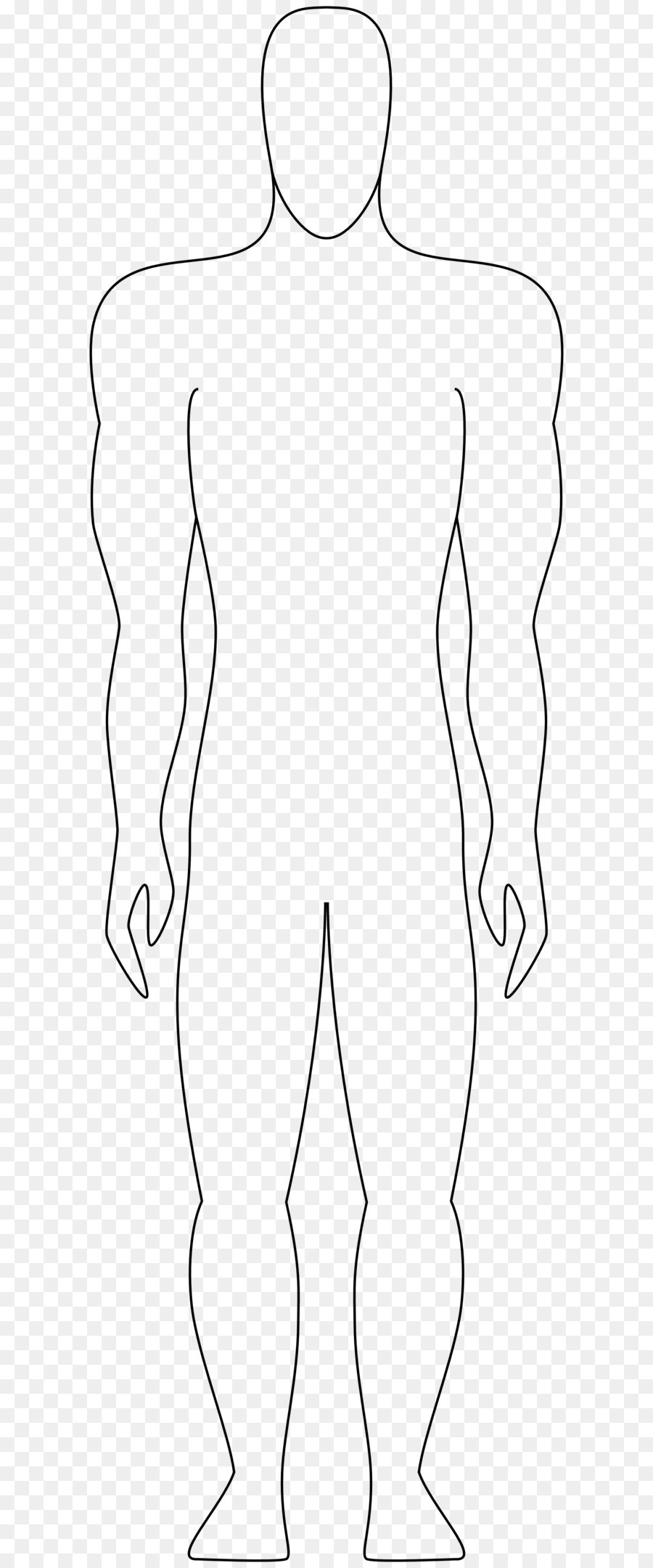 How To Draw A Person Body : Draw the base of the head by drawing a ...