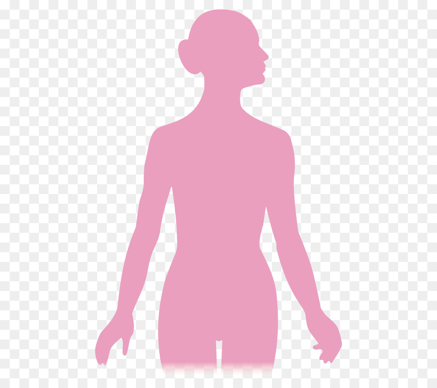 Public Domain Clip Art Image, Female body silhouette - front, ID:  13936204817199